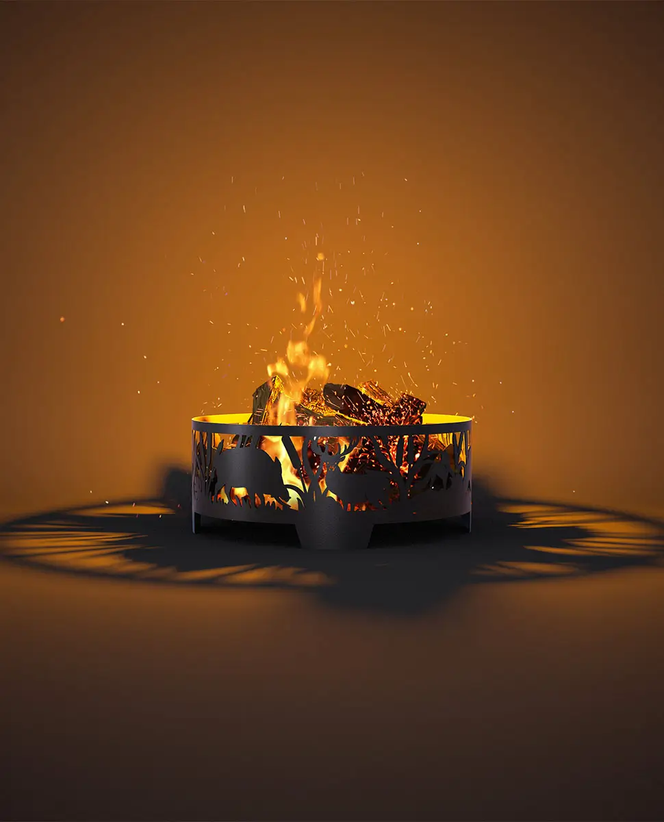 Очаг узорный «Лес»