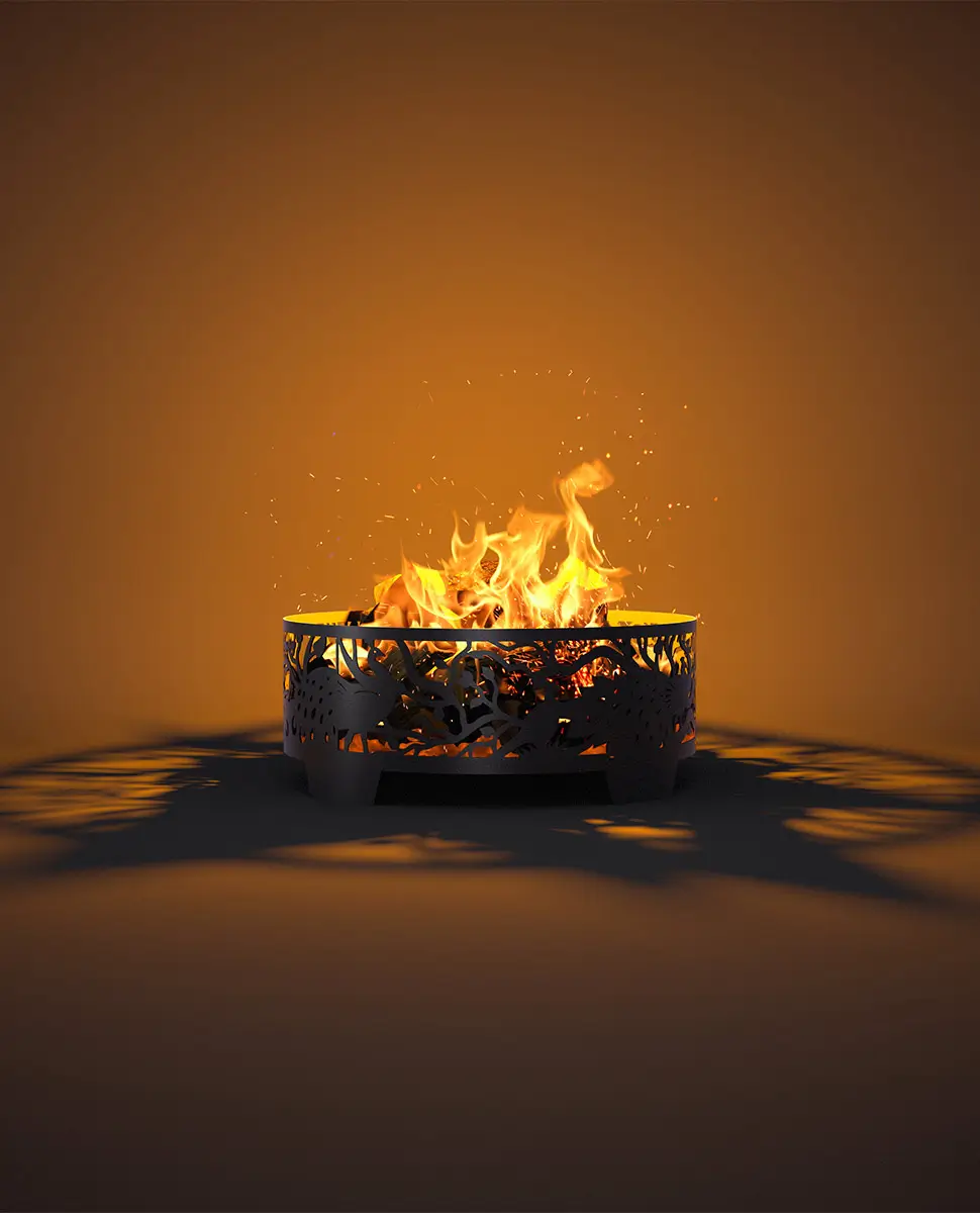 Очаг узорный «Жар-птица»