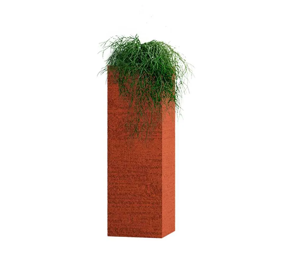 Кашпо CONCRETIKA КОЛОННА ЭРОЗИЯ ТЕРРА 30x30x90 заказать и купить с доставкой из магазина производителя Конкретика по цене 33&nbsp;660 ₽.