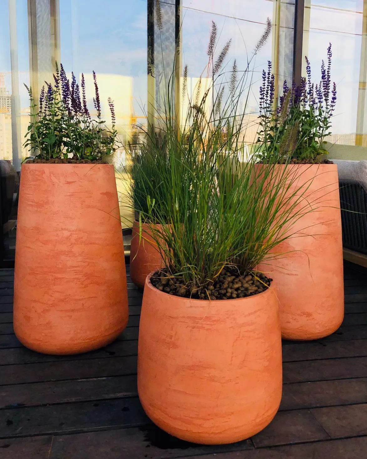 cone 36x75 red clay 2023