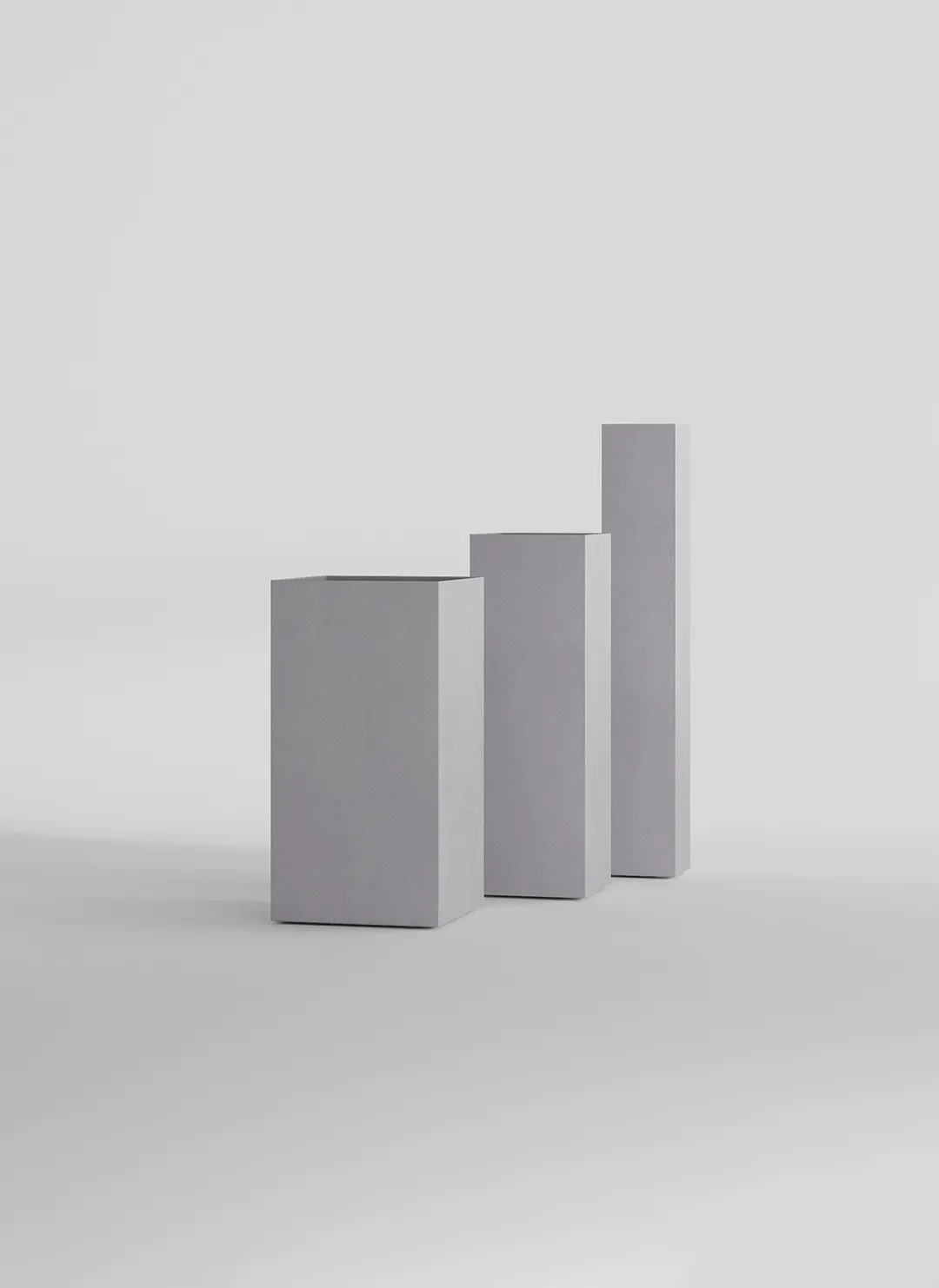 Кашпо CONCRETIKA COLONNA SHALE 20x20x120