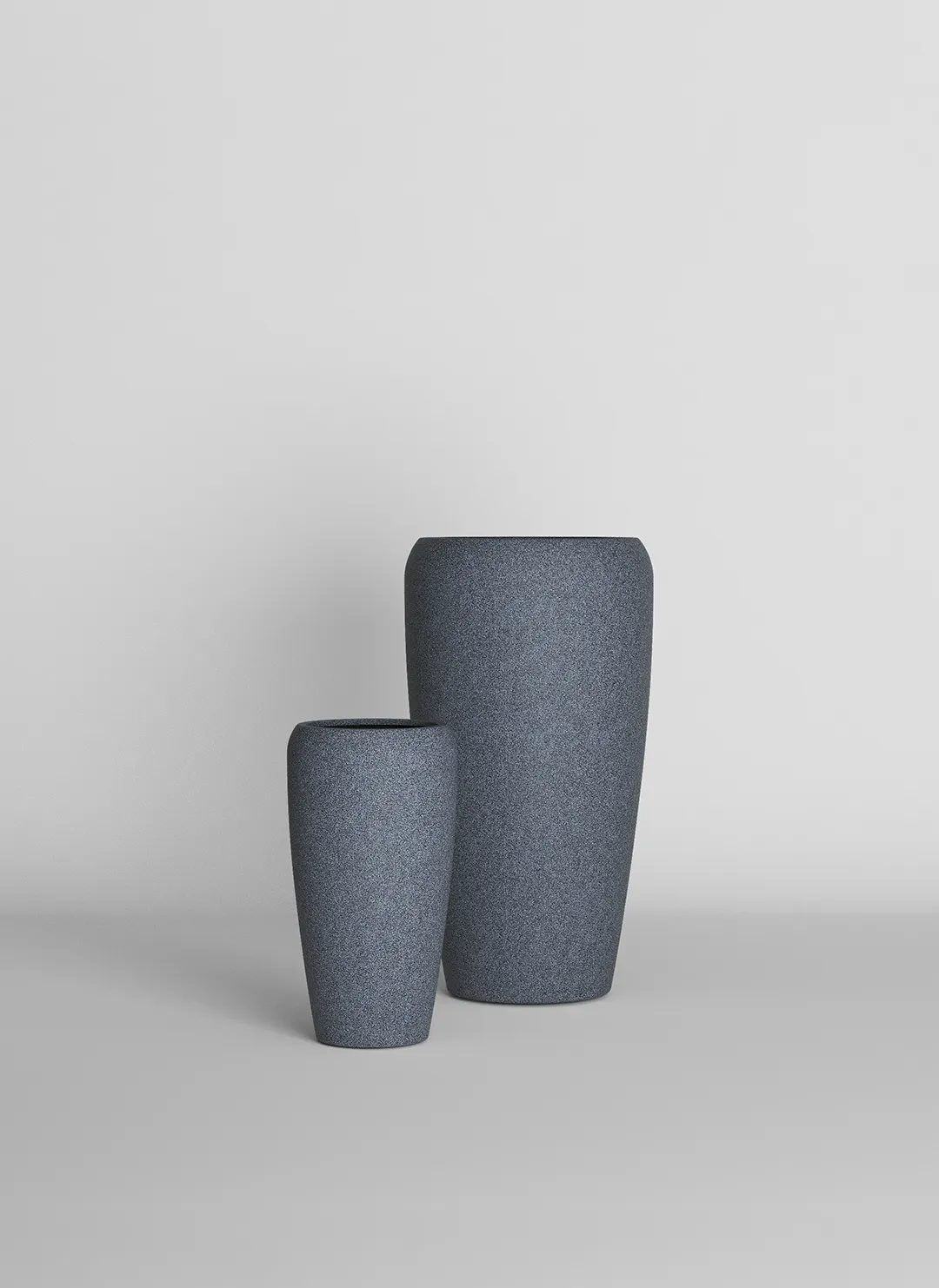 Кашпо CONCRETIKA ALTO BASALT D27H50