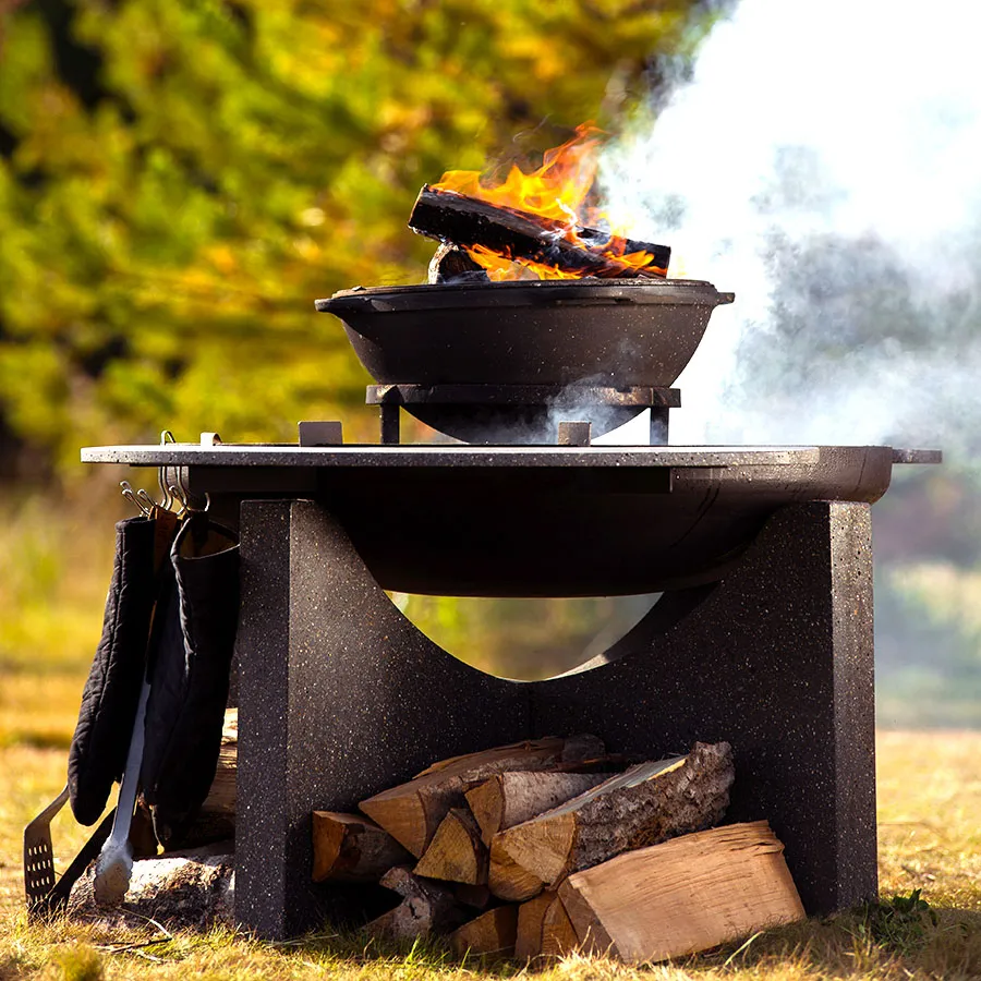 Казан чугунный с крышкой заказать и купить по цене  ниже рынка от производителя с доставкой.