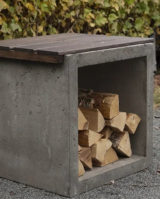 Сиденье для бетонной дровницы заказать и купить по цене  ниже рынка от производителя с доставкой.