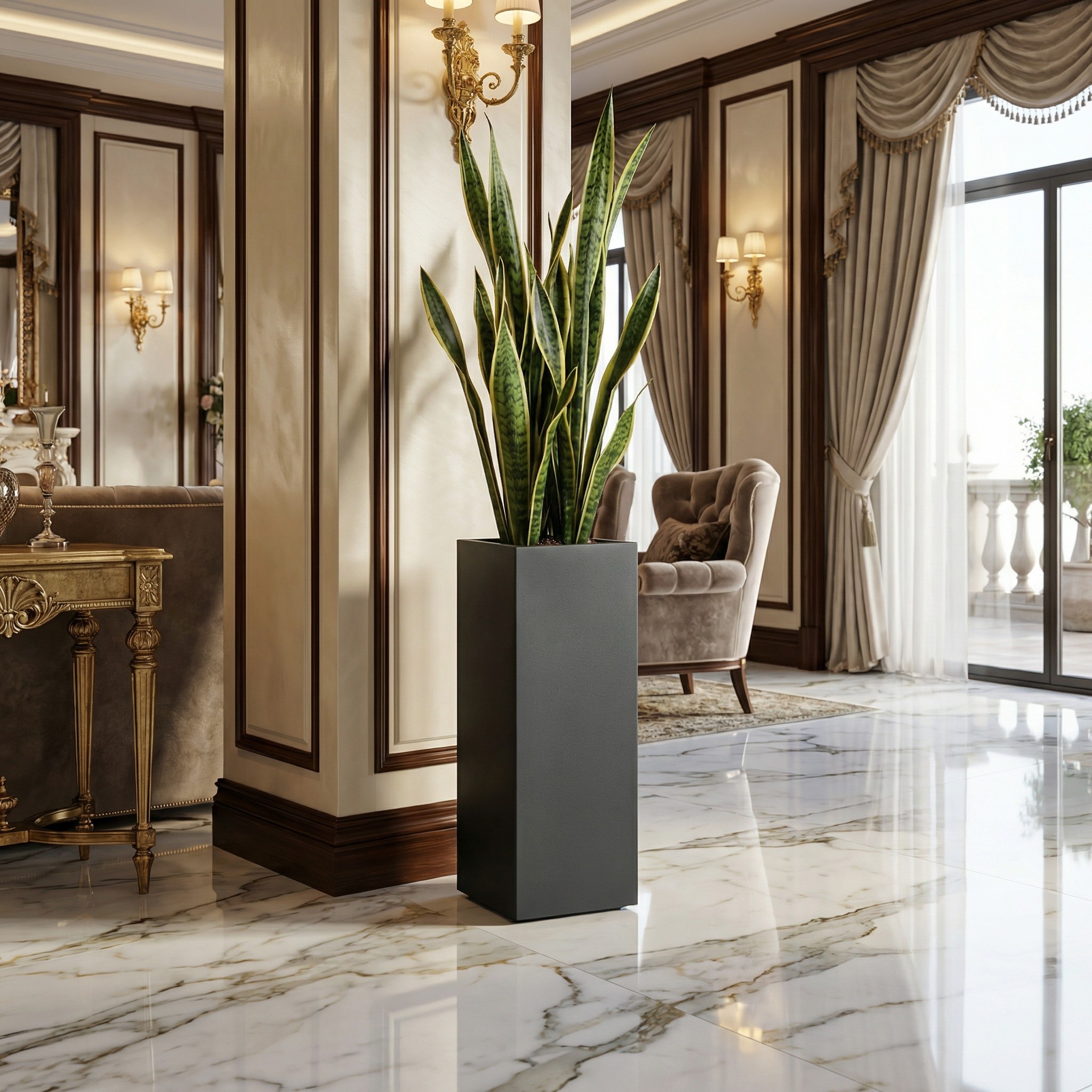 КОЛОННА Идеально черный