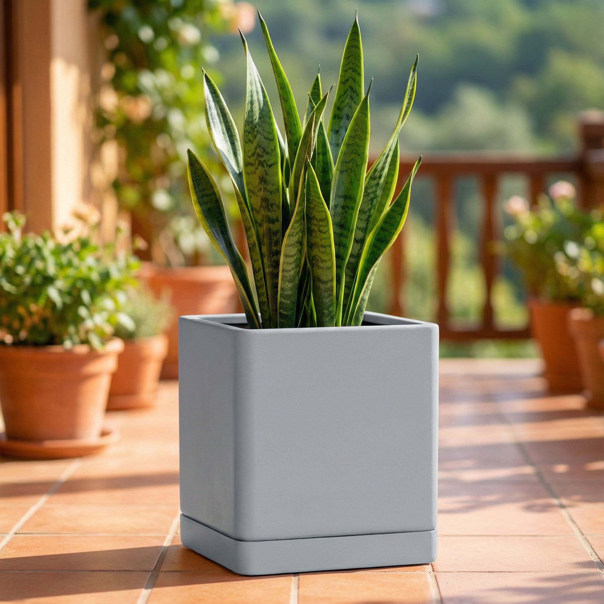 ПОДДОН квадро Арктик грей