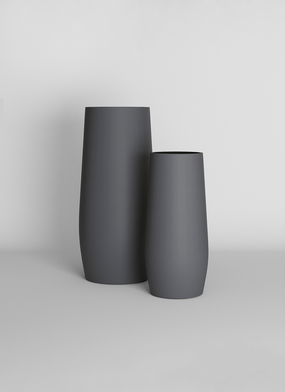 Кашпо CONCRETIKA МОДА МАРЕНГО D28H75