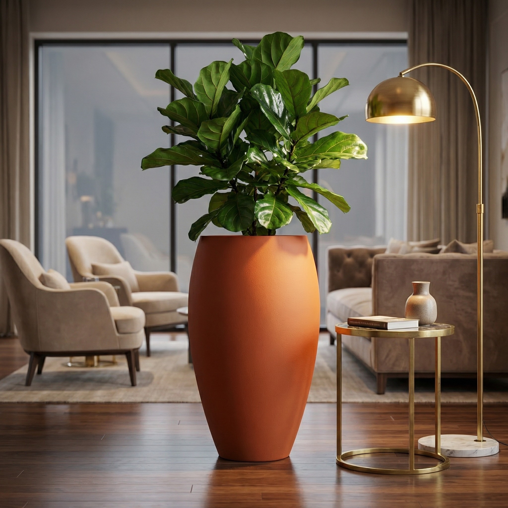 ОВАЛ Терракота 110 252