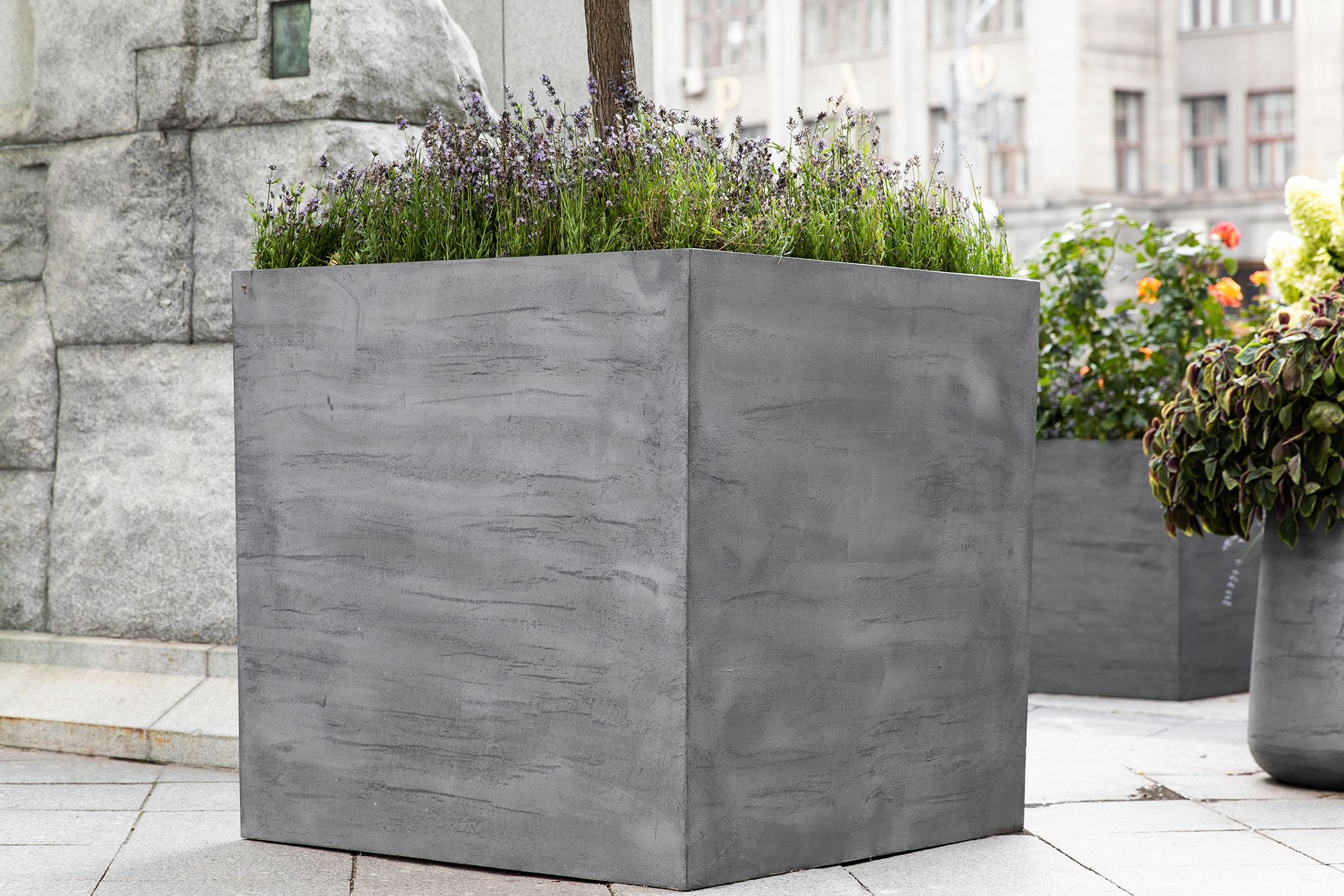 cube 70x70x70 smokey blue 2021