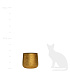 Кашпо CONCRETIKA CONE RICH GOLD D24H26 заказать и купить с доставкой из магазина производителя Конкретика по цене 6 380 руб.