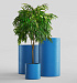 Кашпо CONCRETIKA CYLINDER DARK BLUE D20H20 заказать и купить с доставкой из магазина производителя Конкретика по цене 4 630 руб.