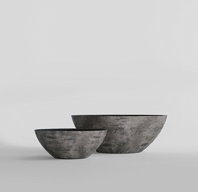 Кашпо CONCRETIKA BONSAY CONCRETE GREY DARK D79H30 заказать и купить по цене 26 200 руб ниже рынка от производителя с доставкой.