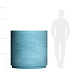 Кашпо CONCRETIKA CYLINDER XL BLUE SKY D120H120 заказать и купить с доставкой из магазина производителя Конкретика по цене 151 640 руб.