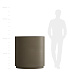 Кашпо CONCRETIKA CYLINDER XL OLIVE D100H105 заказать и купить с доставкой из магазина производителя Конкретика по цене 89 910 руб.