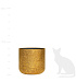 Кашпо CONCRETIKA TOPPER RICH GOLD D40H40 заказать и купить с доставкой из магазина производителя Конкретика по цене 14 280 руб.