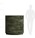 Кашпо CONCRETIKA CYLINDER XL CAYMAN GREEN D120H120 заказать и купить с доставкой из магазина производителя Конкретика по цене 154 320 руб.