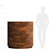 Кашпо CONCRETIKA CYLINDER XL CAYMAN BROWN D120H120 заказать и купить с доставкой из магазина производителя Конкретика по цене 154 320 руб.