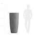 Кашпо CONCRETIKA CONUS LONDON GREY D60H130 заказать и купить с доставкой из магазина производителя Конкретика по цене 79 830 руб.