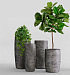 Кашпо CONCRETIKA CIGAR CONCRETE GREY DARK D37H57 заказать и купить с доставкой из магазина производителя Конкретика по цене 22 620 руб.