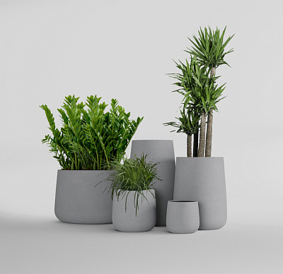 Кашпо CONCRETIKA CONE LONDON GREY D60H42 заказать и купить по цене 24 390 руб ниже рынка от производителя с доставкой.