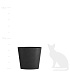 Кашпо CONCRETIKA CRATER EROSIA BLACK D40H35 заказать и купить с доставкой из магазина производителя Конкретика по цене 11 480 руб.