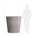 Кашпо CONCRETIKA CRATER CONCRETE WHITE D100H110 заказать и купить с доставкой из магазина производителя Конкретика по цене 135 720 руб.