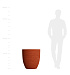Кашпо CONCRETIKA VASE 3 EROSIA CORAL D60H65 заказать и купить с доставкой из магазина производителя Конкретика по цене 39 180 руб.