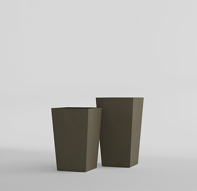 Кашпо CONCRETIKA CONIC OLIVE 30x30x50 заказать и купить по цене 13 310 руб ниже рынка от производителя с доставкой.