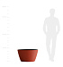 Кашпо CONCRETIKA BOWL TERRACOTTA D80H45 заказать и купить с доставкой из магазина производителя Конкретика по цене 28 830 руб.