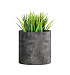 Кашпо CONCRETIKA CYLINDER CONCRETE GREY DARK D20H20 заказать и купить с доставкой из магазина производителя Конкретика по цене 5 540 руб.