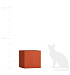 Кашпо CONCRETIKA CUBE TERRACOTTA 30x30x30 заказать и купить с доставкой из магазина производителя Конкретика по цене 9 980 руб.