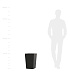 Кашпо CONCRETIKA CONIC EGG BLACK 30x30x50 заказать и купить с доставкой из магазина производителя Конкретика по цене 13 310 руб.