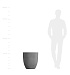 Кашпо CONCRETIKA VASE 3 LONDON GREY D50H55 заказать и купить с доставкой из магазина производителя Конкретика по цене 19 960 руб.