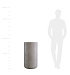Кашпо CONCRETIKA TOPPER CONCRETE WHITE D40H90 заказать и купить с доставкой из магазина производителя Конкретика по цене 31 930 руб.
