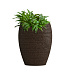 Кашпо CONCRETIKA OVAL EROSIA BROWN D30H41 заказать и купить с доставкой из магазина производителя Конкретика по цене 11 480 руб.