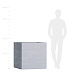 Кашпо CONCRETIKA CUBE EROSIA WHITE 90x90x90 заказать и купить с доставкой из магазина производителя Конкретика по цене 104 560 руб.