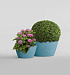 Кашпо CONCRETIKA BOWL EROSIA BLUE D52H29 заказать и купить с доставкой из магазина производителя Конкретика по цене 12 760 руб.