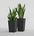 Кашпо CONCRETIKA CONIC EROSIA BLACK 30x30x50 заказать и купить с доставкой из магазина производителя Конкретика по цене 15 300 руб.