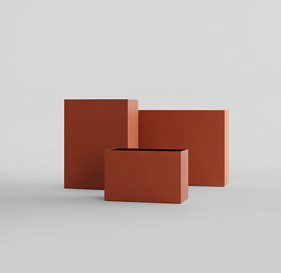 Кашпо CONCRETIKA DIVIDER TERRACOTTA 90x35x70 заказать и купить по цене 41 910 руб ниже рынка от производителя с доставкой.