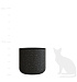 Кашпо CONCRETIKA TOPPER EGG BLACK D40H40 заказать и купить с доставкой из магазина производителя Конкретика по цене 12 420 руб.