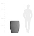 Кашпо CONCRETIKA OVAL LONDON GREY D60H88 заказать и купить с доставкой из магазина производителя Конкретика по цене 42 130 руб.