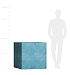 Кашпо CONCRETIKA CUBE BLUE SKY 90x90x90 заказать и купить с доставкой из магазина производителя Конкретика по цене 102 750 руб.