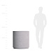 Кашпо CONCRETIKA CYLINDER XL EROSIA WHITE D80H85 заказать и купить с доставкой из магазина производителя Конкретика по цене 67 590 руб.