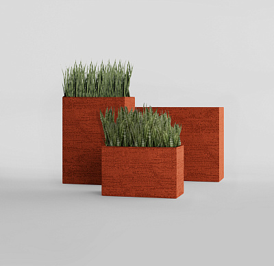 Кашпо CONCRETIKA DIVIDER EROSIA CORAL 90x35x70 заказать и купить по цене 48 190 руб ниже рынка от производителя с доставкой.