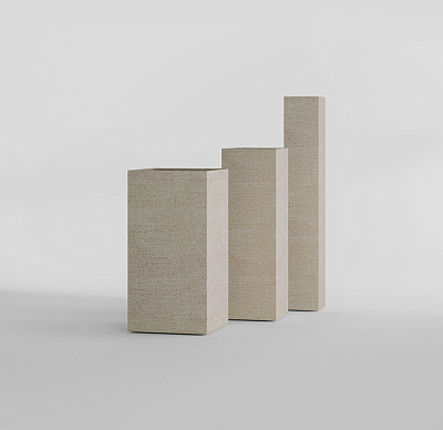 Кашпо CONCRETIKA COLONNA EROSIA YELLOW 20x20x120 заказать и купить по цене 25 500 руб ниже рынка от производителя с доставкой.