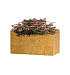 Кашпо CONCRETIKA BALCONY RICH GOLD 40x20x20 заказать и купить с доставкой из магазина производителя Конкретика по цене 7 650 руб.