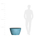 Кашпо CONCRETIKA BOWL BLUE SKY D80H45 заказать и купить с доставкой из магазина производителя Конкретика по цене 32 570 руб.