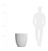 Кашпо CONCRETIKA VASE 3 SANTORINI D60H65 заказать и купить с доставкой из магазина производителя Конкретика по цене 34 050 руб.