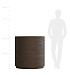 Кашпо CONCRETIKA CYLINDER XL EROSIA BROWN D100H105 заказать и купить с доставкой из магазина производителя Конкретика по цене 103 290 руб.