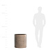 Кашпо CONCRETIKA CYLINDER SMOKEY GREY D60H65 заказать и купить с доставкой из магазина производителя Конкретика по цене 37 260 руб.